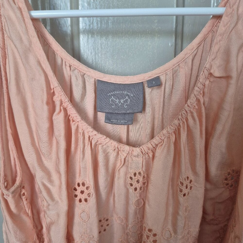 Vanessa Virginia by Anthropology sleeveless blouse